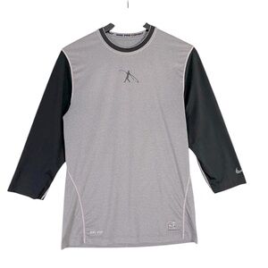 Nike Men's Pro Combat Ken Griffey Jr. Long Sleeve
Compression Shirt Sz M‎ Fitted